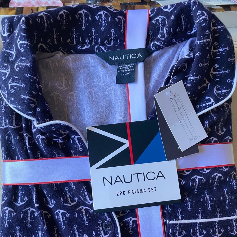 Nautica two piece pajama set